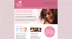 Desktop Screenshot of bellevuebeauty.com.au